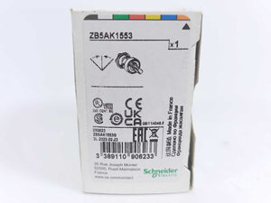 Schneider Electric ZB5AK1553 Orange Illuminated Selector Switch