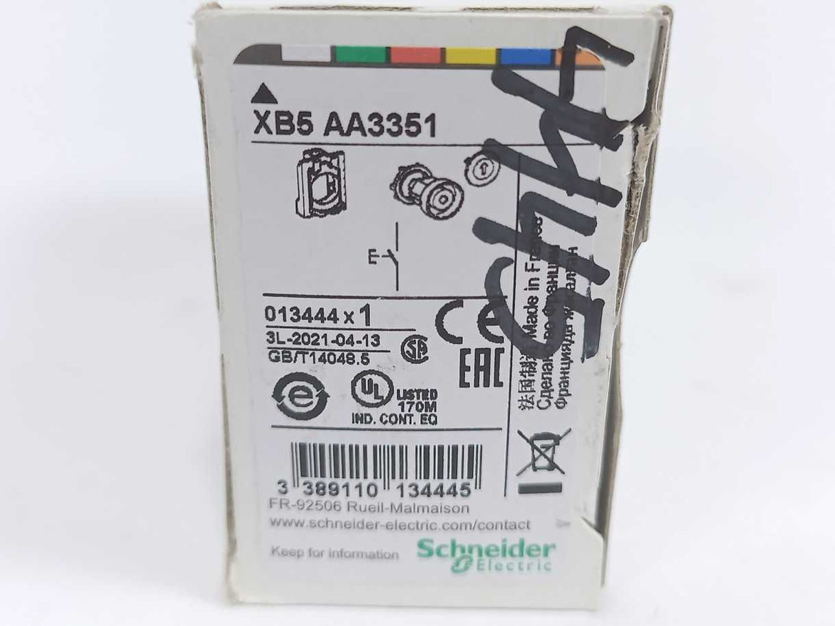 Schneider Electric XB5AA3351 Harmony XB5 Push Button