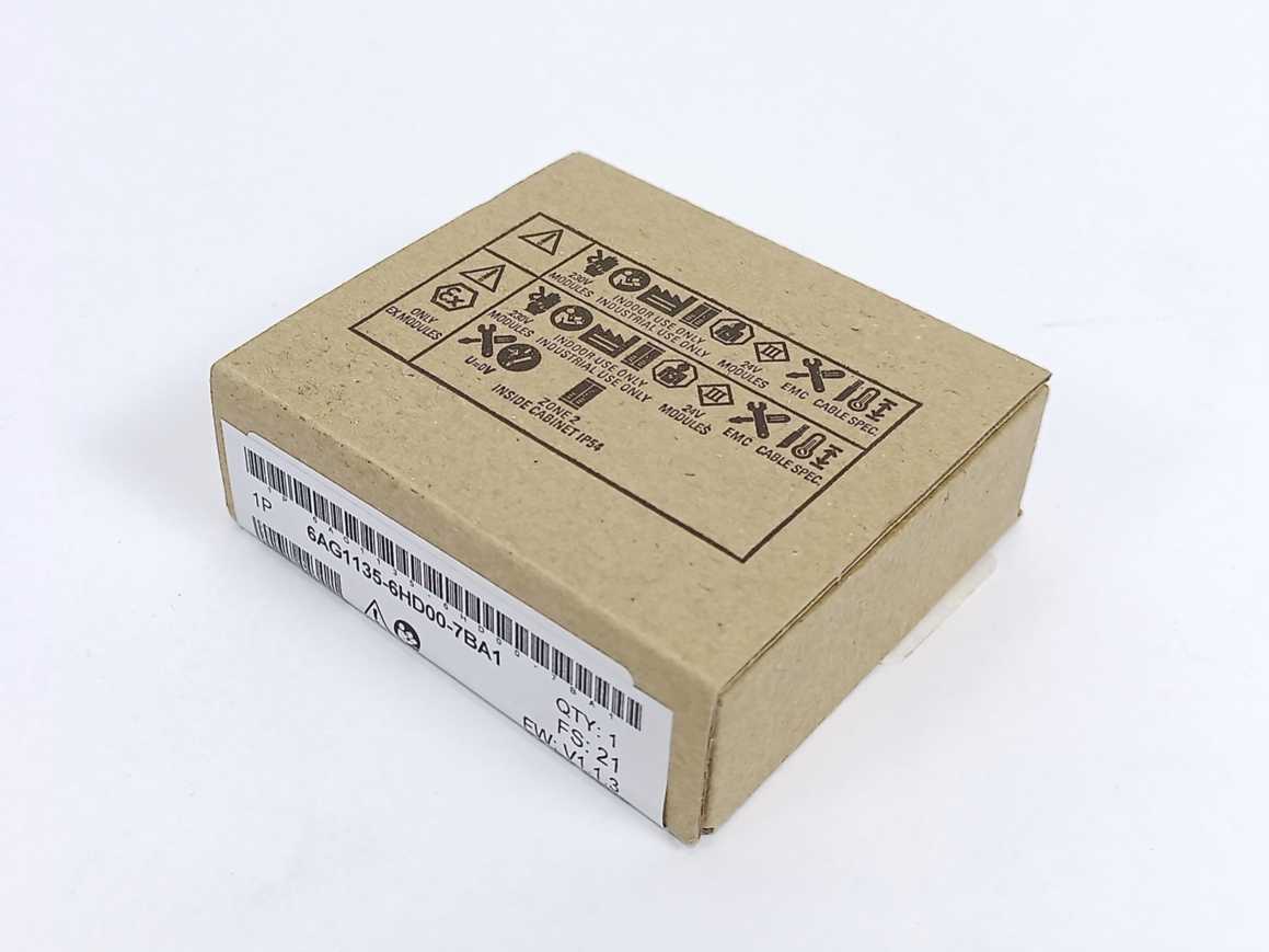 Siemens 6AG1135-6HD00-7BA SIPLUS ET 200SP AQ 4xU/I