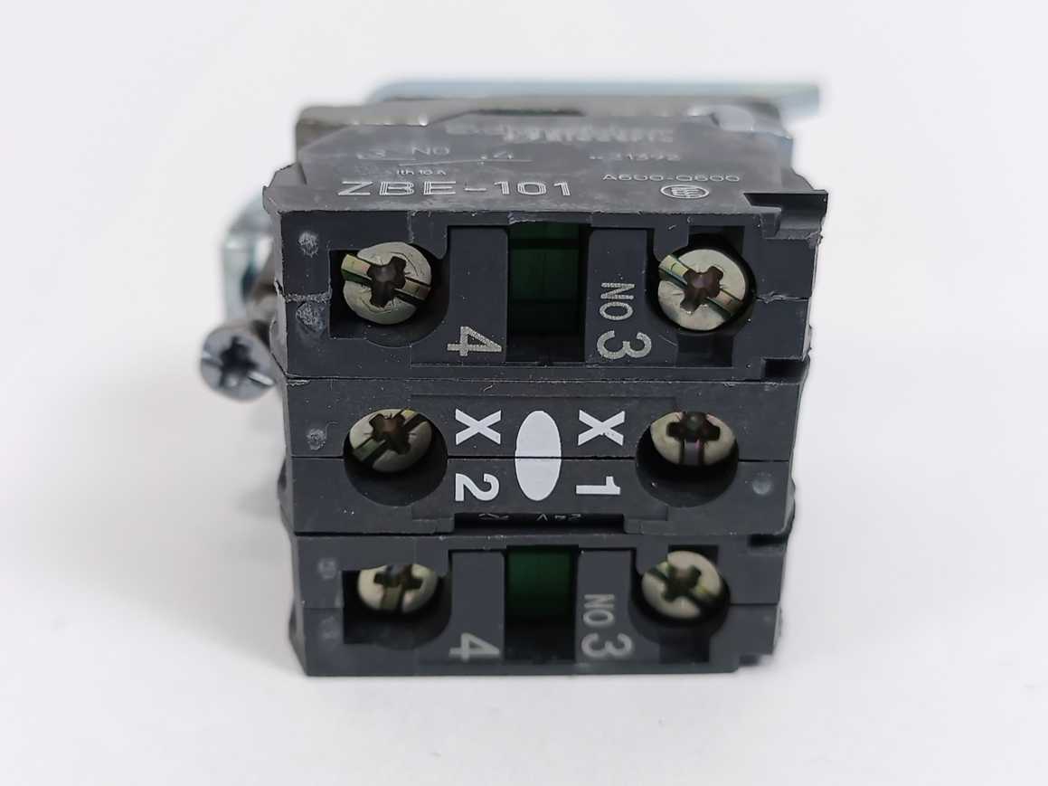 Schneider Electric ZB4BW0B13 Harmony XB4 Metal Push Button