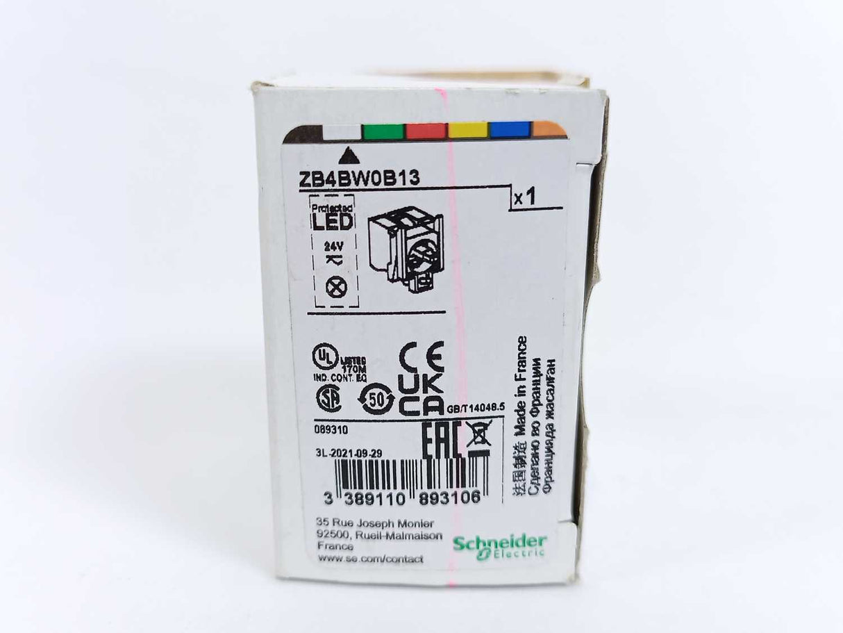 Schneider Electric ZB4BW0B13 Harmony XB4 Metal Push Button