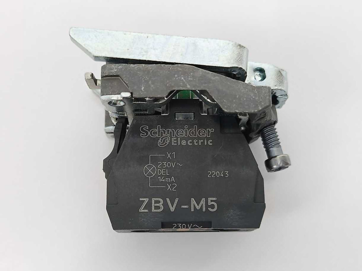Schneider Electric XB4BVM5 Orange Pilot Light LED