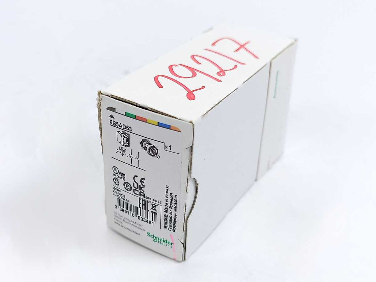 Schneider Electric XB5AD53 Selector Switch