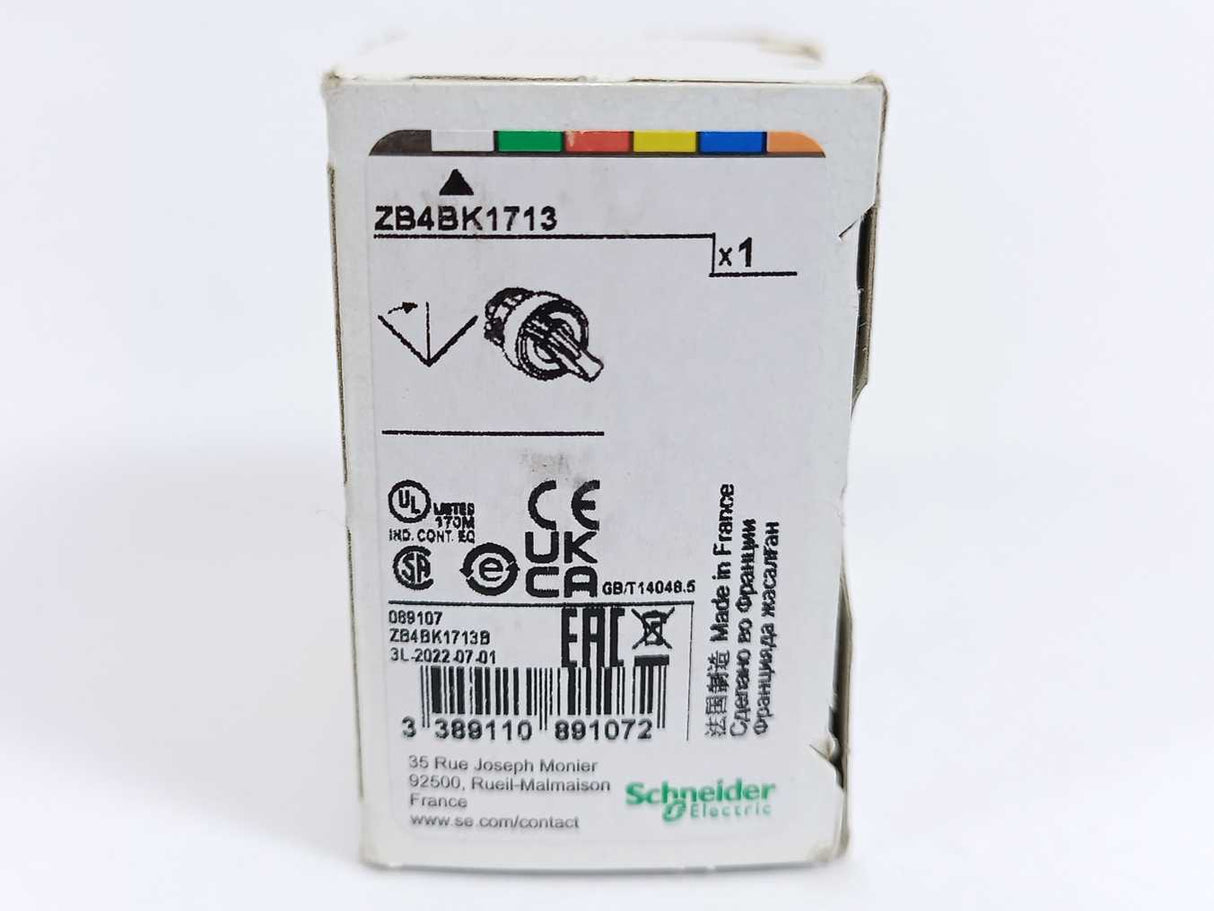 Schneider Electric ZB4BK1713 Harmony Head for Illuminated Selector Switch