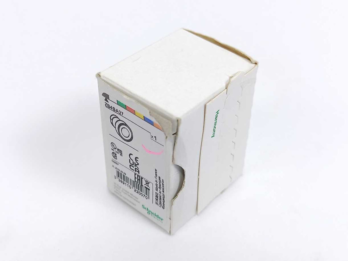 Schneider Electric ZB4BA27 Black Flush Pushbutton Head