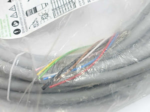 MURR Elektronik 7000-17121-2911000 M12 female 0° A-cod. with Cable Shielded 10m