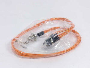 Huber+Suhner 85211424 MASTERLINE Fiber Optic Cable Assembly 62.5/125 µm, 1 m.