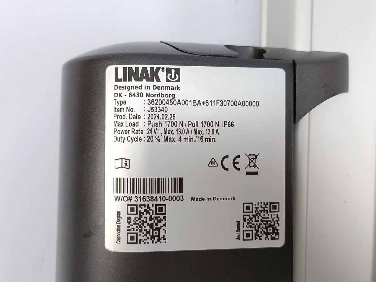 LINAK 36200450A001BA+611F30700A00000 LA36 Linear Actuator