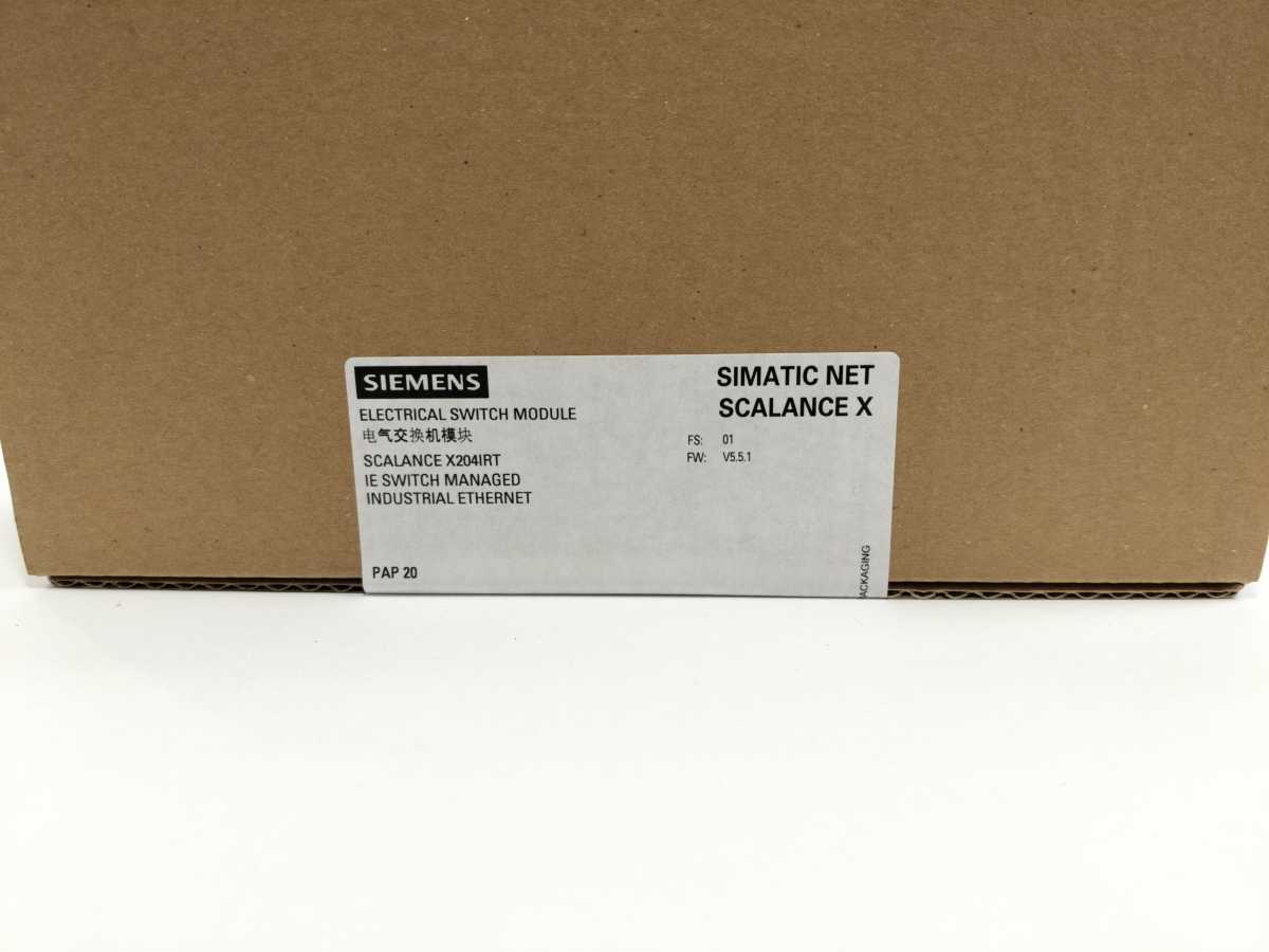 Siemens 6GK5204-0BA10-2BA3 SIMATIC NET SCALANCE X Electrical Switch Module