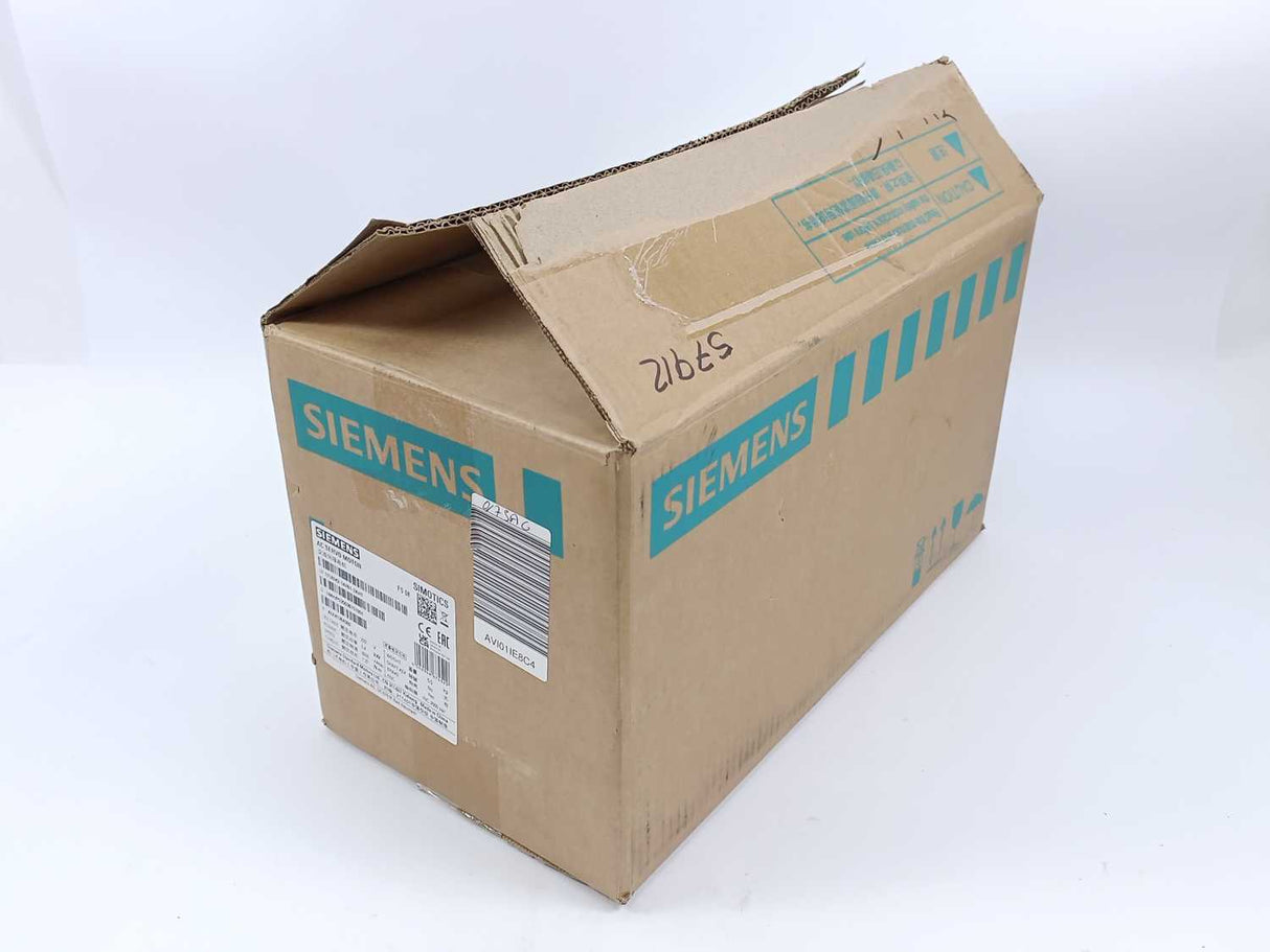 Siemens 1FL6042-1AF61-2AH1 SIMOTICS S-1FL6 3-SERVO MOTOR