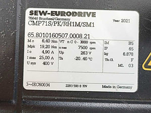 SEW-EURODRIVE  CMP71S/PK/RH1M/SM1 Servo Motor