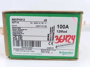 Schneider Electric A9XPH512 Acti 9 Comb Busbar, Batch of 5 Pcs.