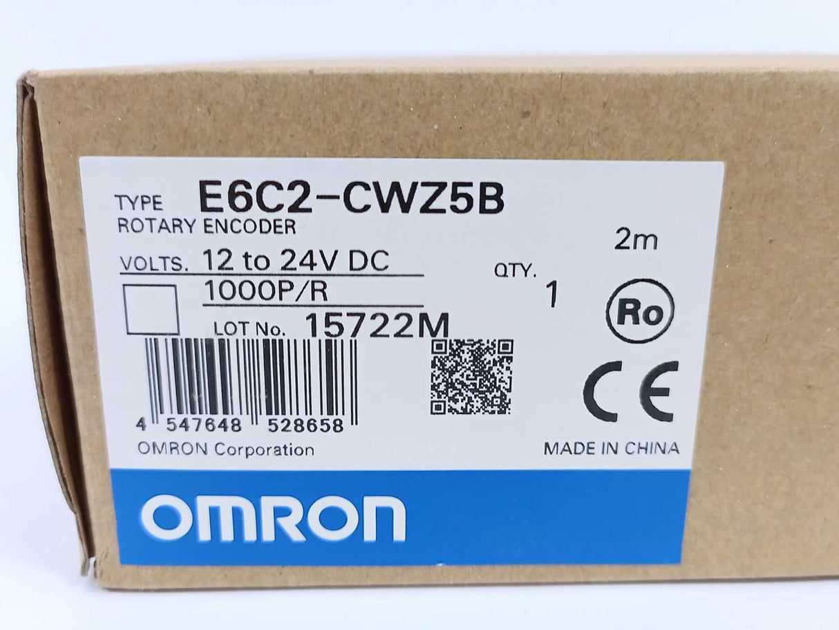 OMRON E6C2-CWZ5B Incremental Rotary Encoder 1000P/R 2m Cable