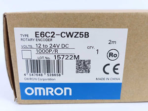 OMRON E6C2-CWZ5B Incremental Rotary Encoder 1000P/R 2m Cable