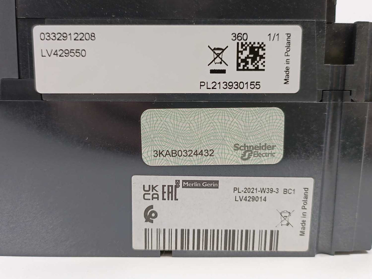 Schneider Electric LV429550 Compact NSX100B Circuit Breaker