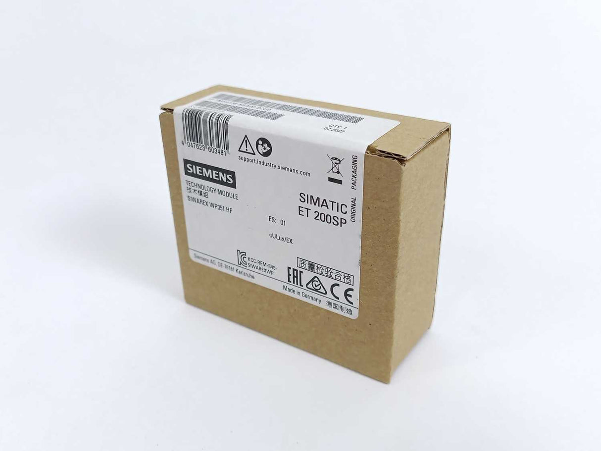 Siemens 7MH4138-6BA00-0CU0 SIMATIC ET 200SP Weighing Module