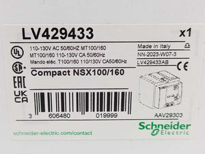 Schneider Electric LV429433 Compact NSX100/160 Motor Mechanism Module