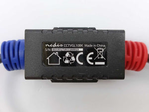 Nedis CCTVGL10BK CCTV Ground Loop Isolator Male x Female