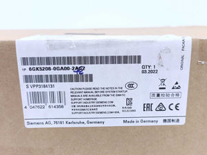 Siemens 6GK5208-0GA00-2TC2 Scalance XC208G Industrial Ethernet Switch Module