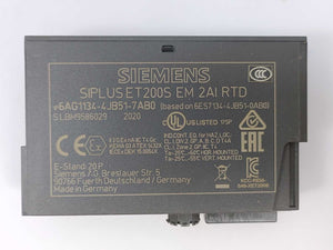 Siemens 6AG1134-4JB51-7AB0 SIPLUS ET 200S EM 2AI RTD
