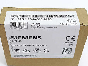 Siemens 6AG1193-6AG00-2AA0 SIPLUS ET 200SP BA 2XLC