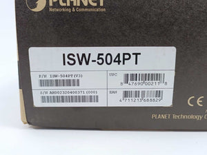 Planet ISW-504PT Industrial 5-Port 10/100TX Ethernet Switch