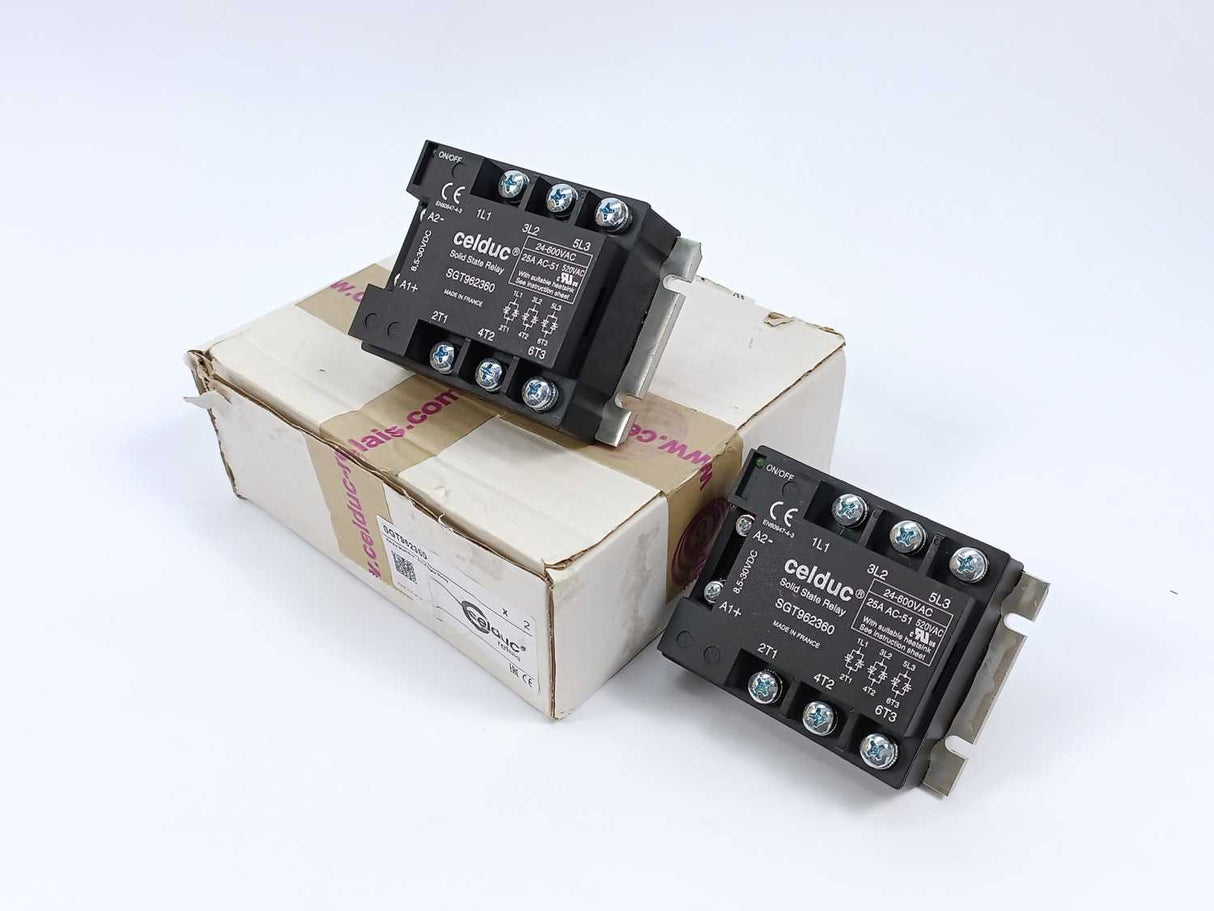 Celduc SGT962360 Solid State Relay 2 Pcs.