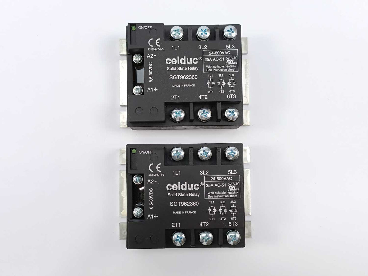 Celduc SGT962360 Solid State Relay 2 Pcs.