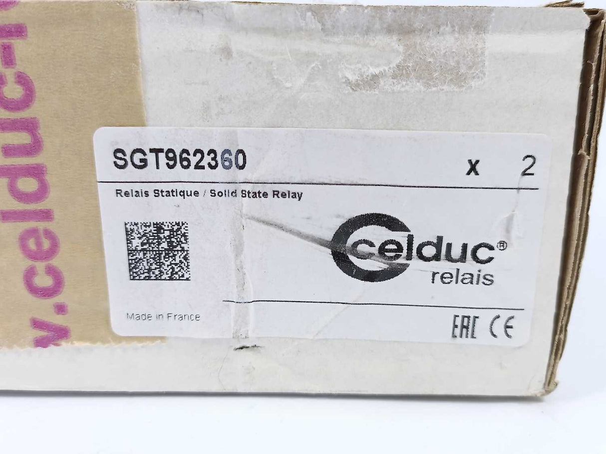 Celduc SGT962360 Solid State Relay 2 Pcs.