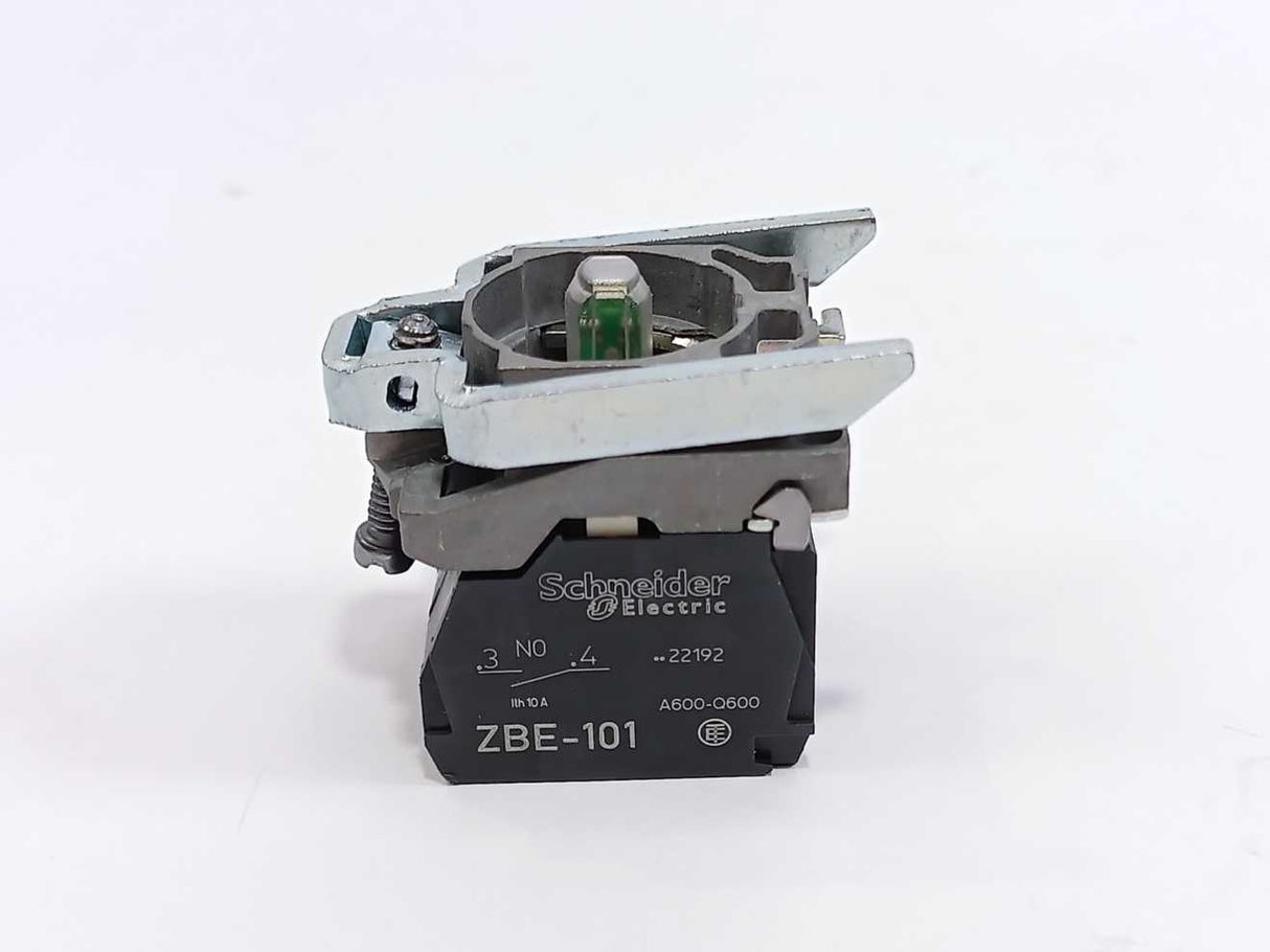 Schneider Electric ZB4BW0B33 ZBE-101 Harmony XB4 Green Light Block