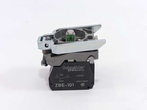 Schneider Electric ZB4BW0B33 ZBE-101 Harmony XB4 Green Light Block