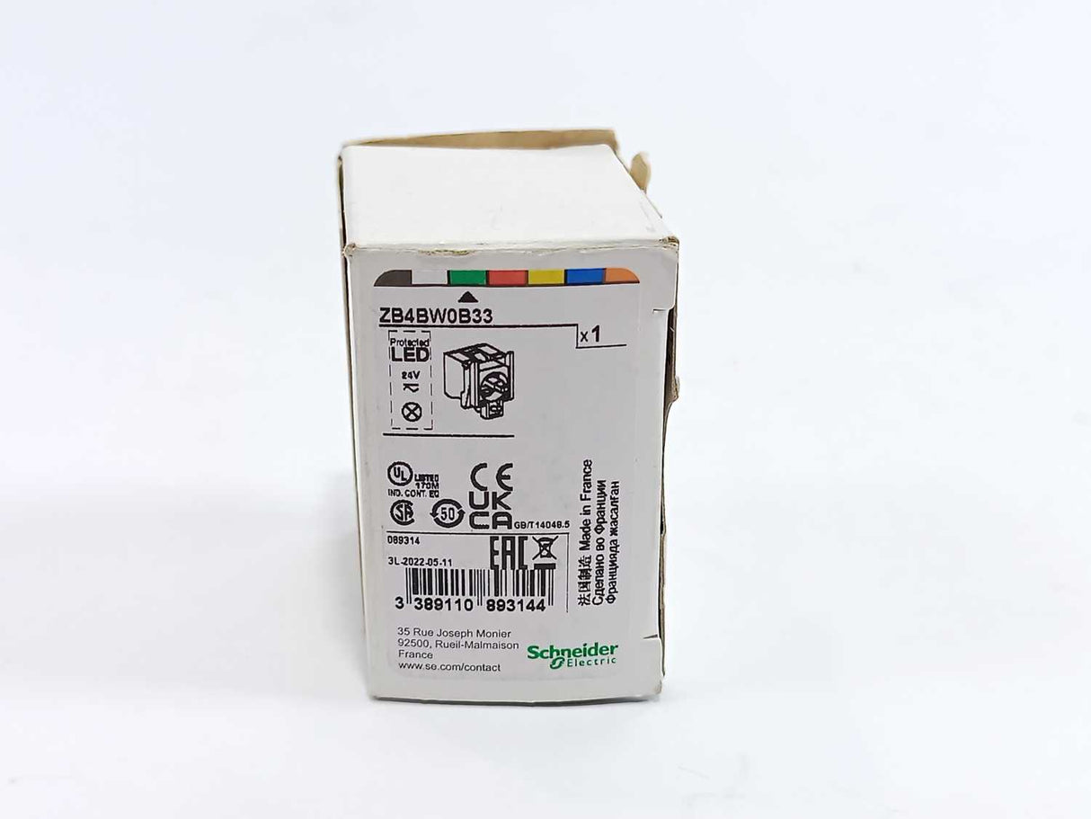 Schneider Electric ZB4BW0B33 ZBE-101 Harmony XB4 Green Light Block