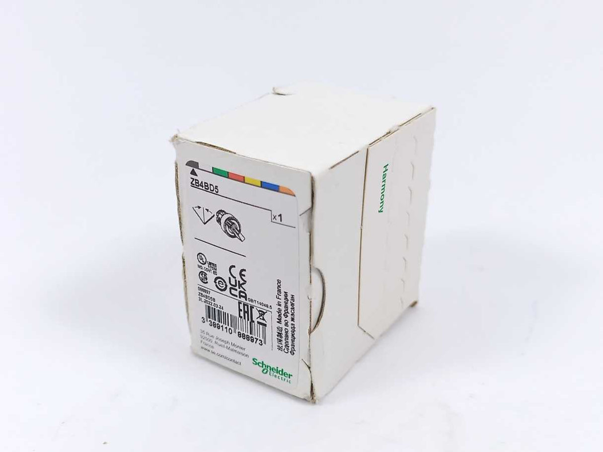 Schneider Electric ZB4BD5 Harmony XB4 Black Selector Switch Head