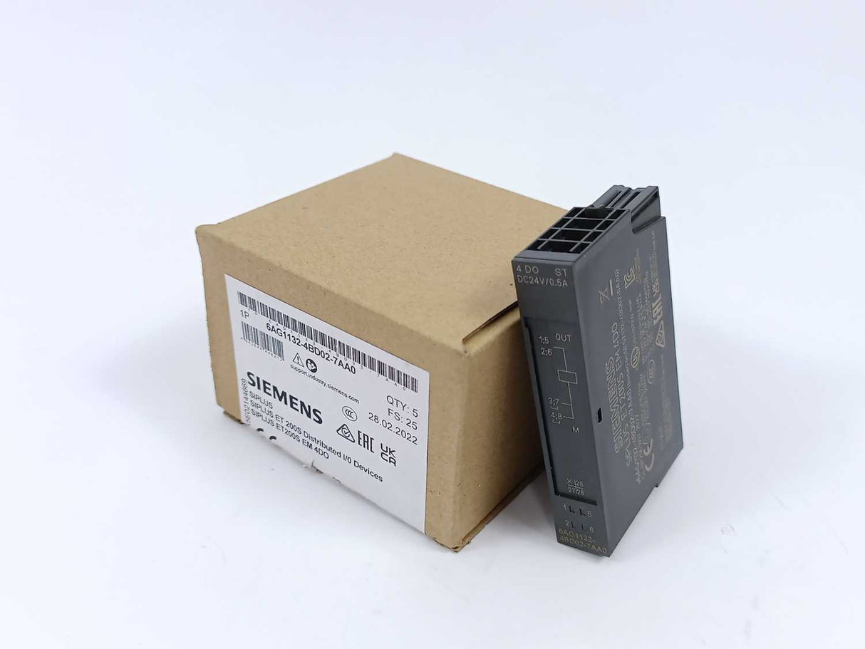 Siemens 6AG1132-4BD02-7AA0 SIPLUS ET 200S EM 4DQ Electronic Module