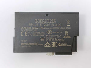 Siemens 6AG1132-4BD02-7AA0 SIPLUS ET 200S EM 4DQ Electronic Module