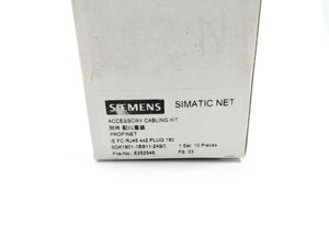 Siemens 6GK1901-1BB11-2AB0 Industrial Ethernet Plug Batch 10 Pcs.