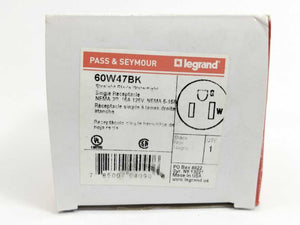 Legrand 60W47BK Pass and Seymour Watertight Receptacle