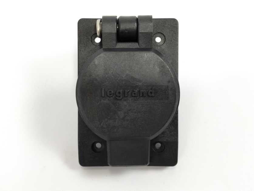 Legrand 60W47BK Pass and Seymour Watertight Receptacle