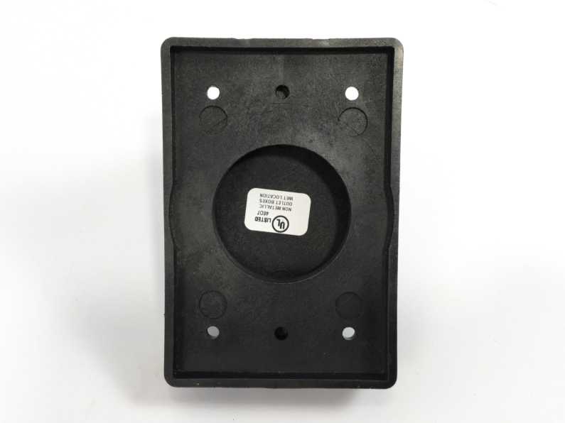 Legrand 60W47BK Pass and Seymour Watertight Receptacle
