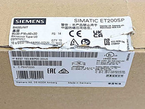 Siemens 6ES7193-6BP00-2DU0 SIMATIC ET200SP Base Unit, Batch of 10 pcs