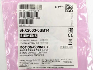 Siemens 6FX2003-0SB14 Signal Connector