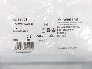 Wieland 70.320.2428.0 Enclosures For Connectors BAS GUT GA 24 A