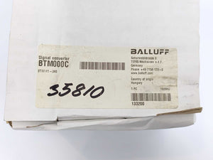BALLUFF BTM000C BTM-H1-240 Signal Converter