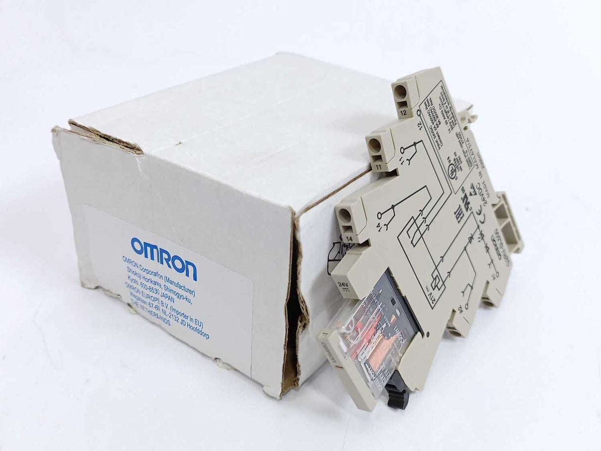 OMRON G2RV-SL500 110VAC w/ G2RV-1-S 48V DC. 10 Pcs