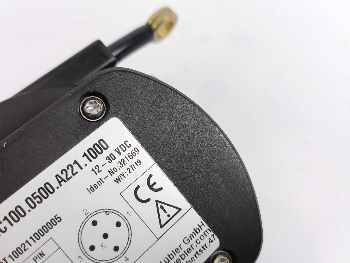KUBLER D8.C100.0500.A221.1000 Draw Wire Encoder
