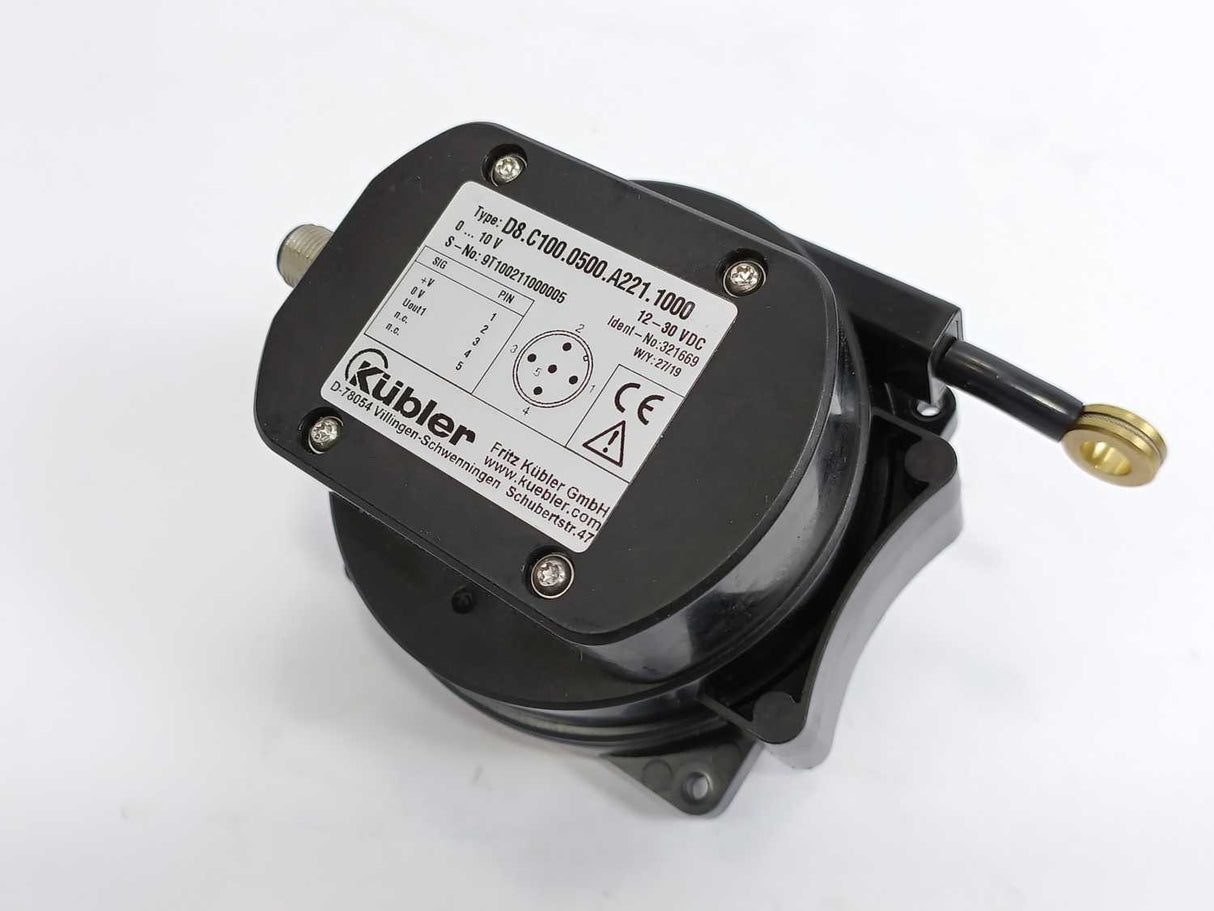 KUBLER D8.C100.0500.A221.1000 Draw Wire Encoder