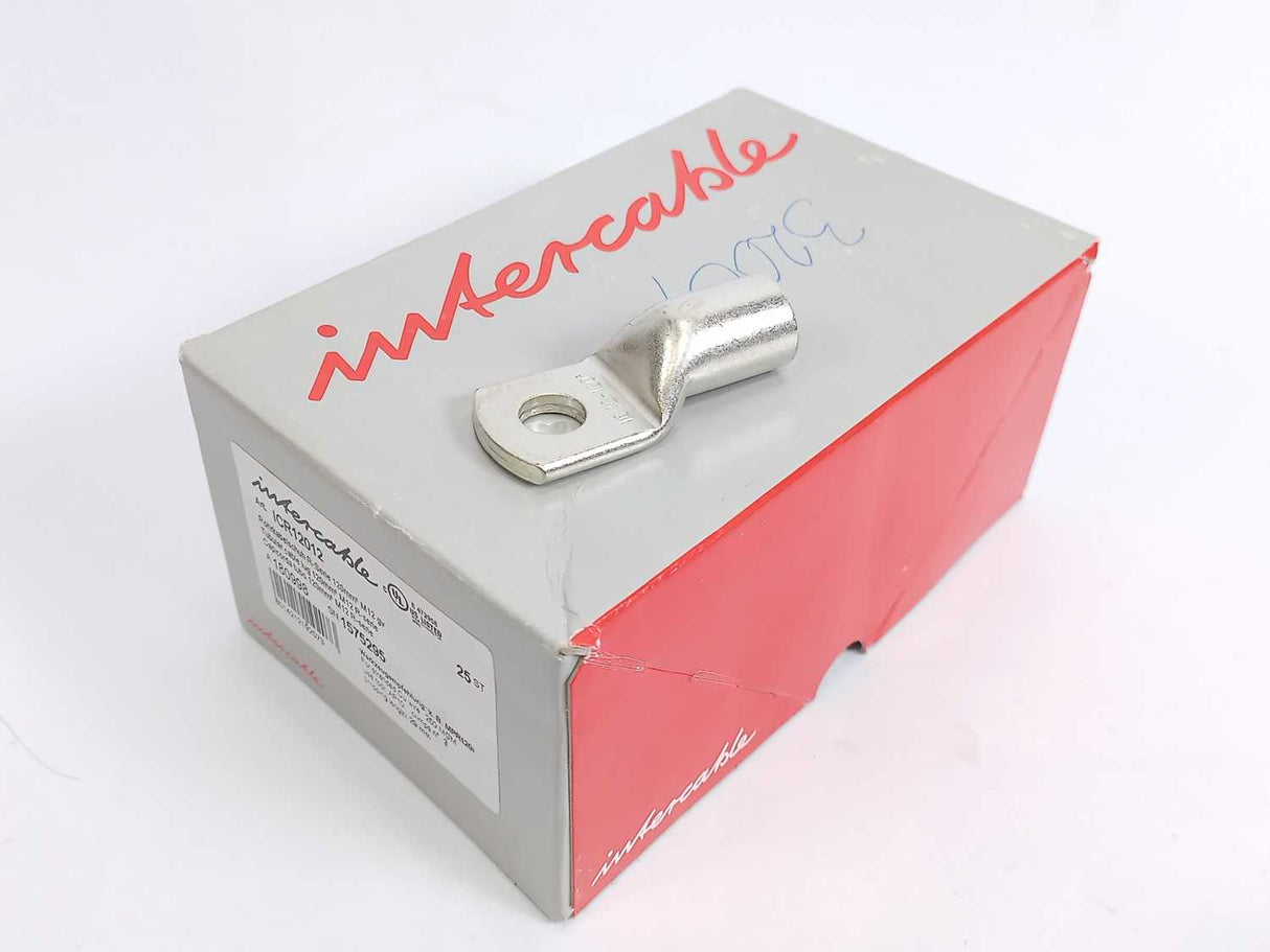 Intercable Danmark ICR12012 M12 R Tubular Cable Lug Batch 25 pcs.