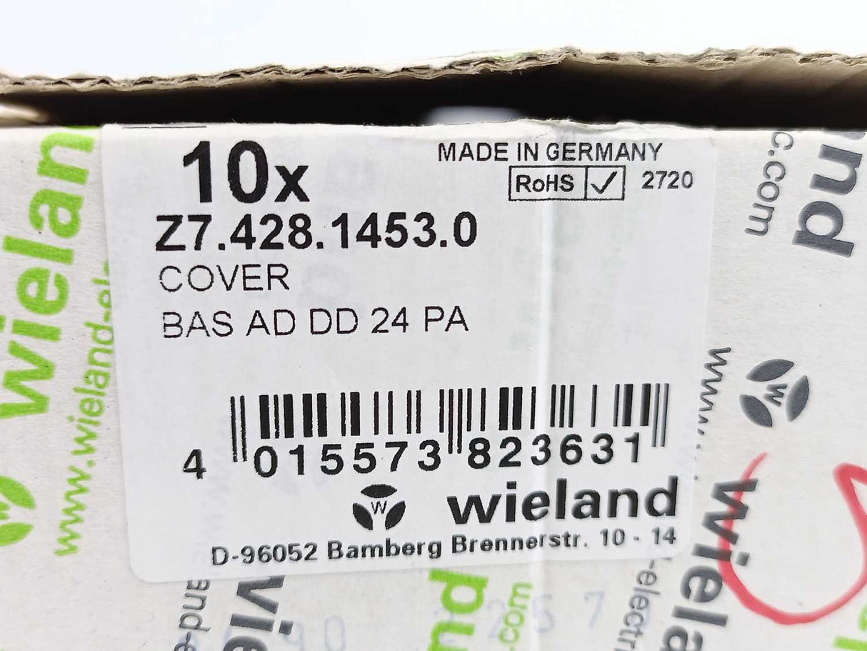 Wieland Z7.428.1453.0 BAS AD DD 24 PA Cover 10pcs.