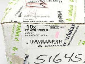 Wieland Z7.428.1353.0 BAS AD DD 16 PA Cover 10pcs.