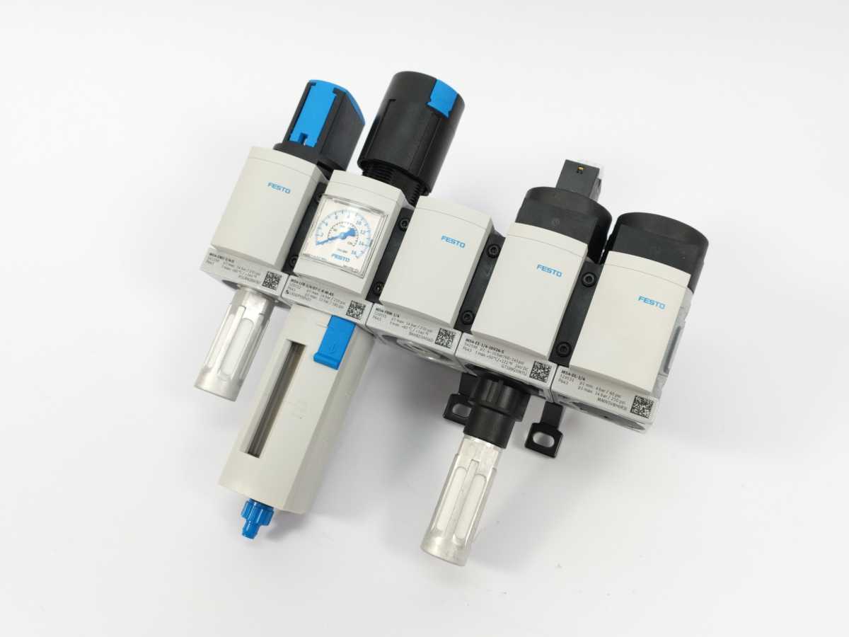 Festo 23364845 Set w/ 531029 MSB4-1/4:C4:J3:F1:D8:A1-WP Service Unit Combination